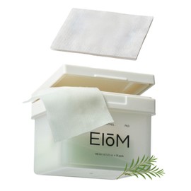 EIOM Toner Pad for Oily, Sensitive & Acne-Prone Skin – Korean Skincare with Dual Exfoliating Cotton Pads and Calming Botanicals (70 Pads)