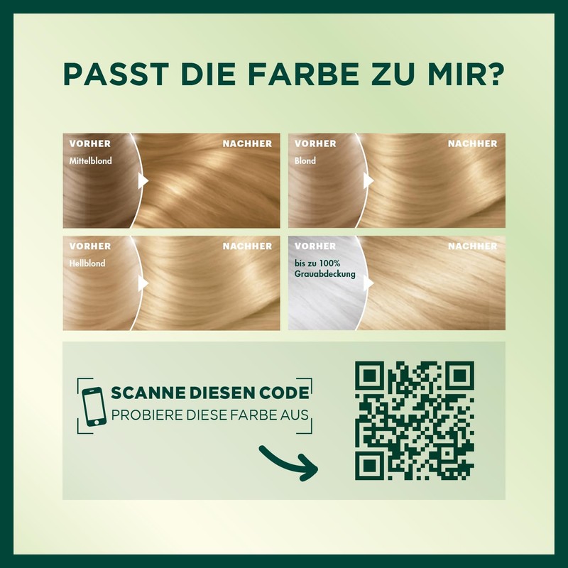 Garnier Nutrisse Cream Colour, Light Blonde 90 / Colouring for