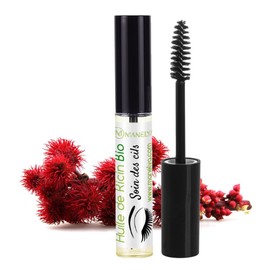manelya Rizinusöl mit Applikator für Wimpern, 10 ml