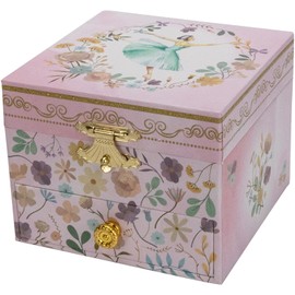 GICO Children's music jewellery box with drawer for girls, jewellery box, ballerina - 92071