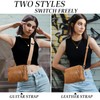 Small Crossbody Purses for Women, Vegan Leather Travel Crossbody Bags,