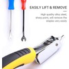 Upholstery Staple Remover and Tack Lifter Tool Set, 3 Pcs