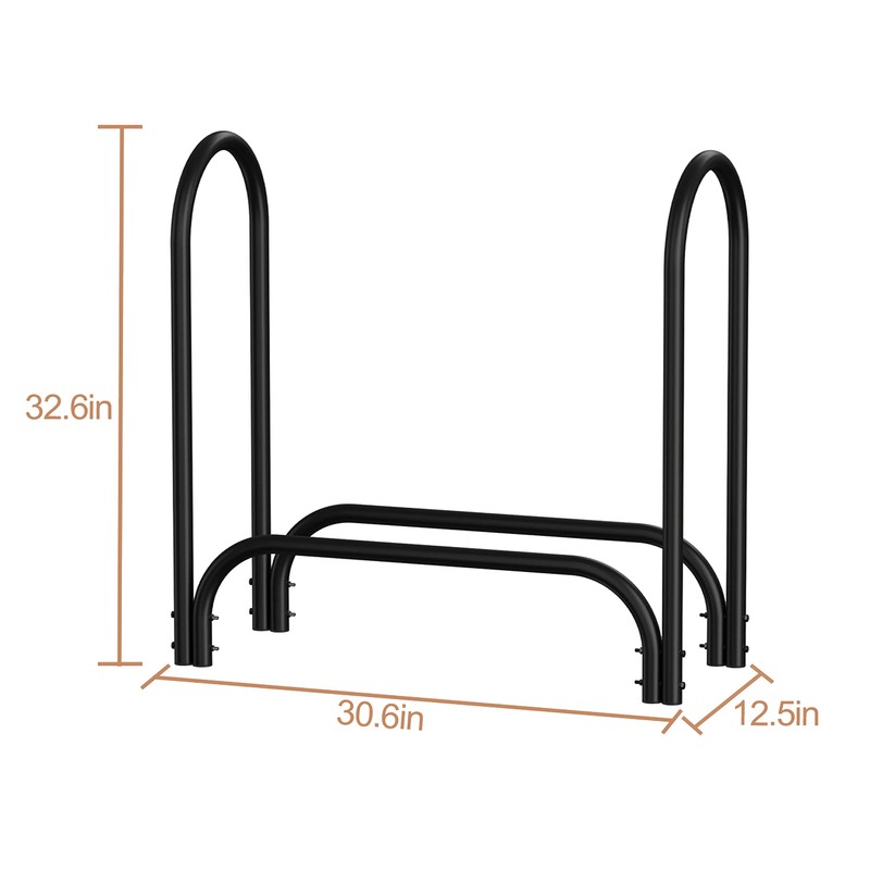 Fire Beauty Firewood Rack Log Holder,Log Storage Holder,Storage Rack,Firewood Stacker