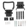 LOCADENCE Forklift Power Connector Kit, 80A Copper Terminals Battery Charging