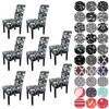 WedDecor Dining Chair Cover, Spandex Stretch Chair Seat Cover, Removable