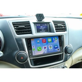 For 2008-2013 Toyota Highlander Android Navi CarPlay Car Stereo Radio GPS Player