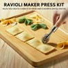 MUMSUNG Ravioli Maker Press, Ravioli Press Mold Set - Squares