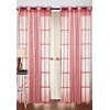 Homefab India 1 Piece Sheer Strips Door Curtain - 7ft,