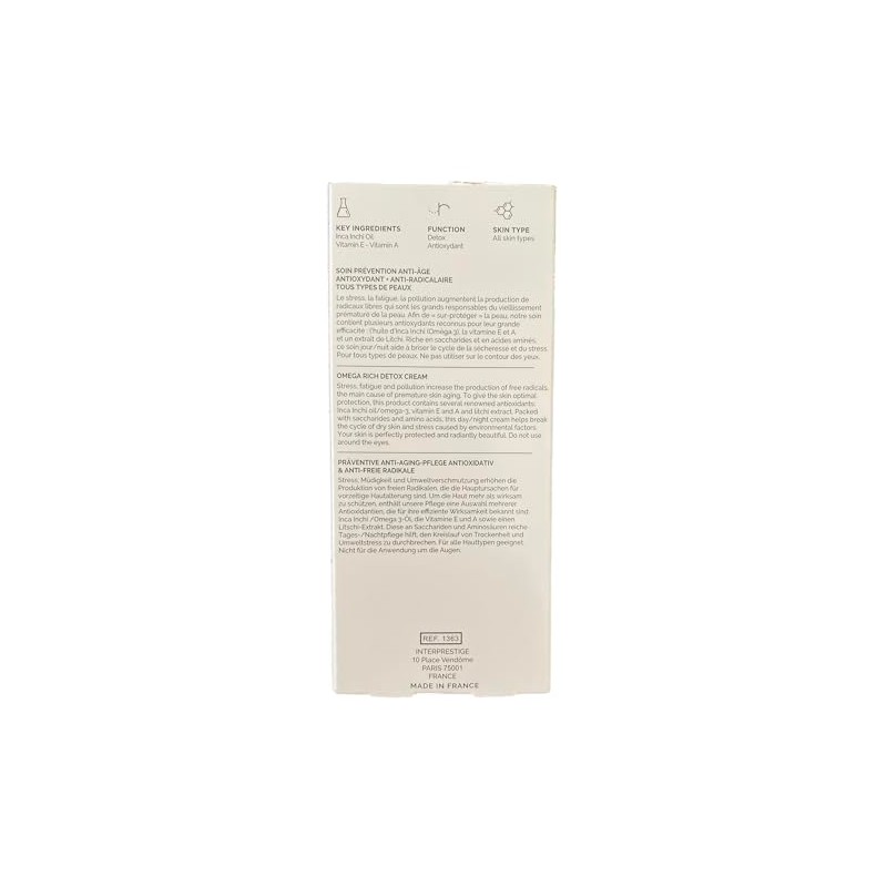 CHRISTIAN BRETON PARIS Omega Rich Detox Cream, 50ml
