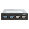 Akasa AK-ICR-12V3 3.5 inch Interconnect S Front Panel 2x USB
