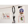 yueton 60pcs Black Metal Hook Clips Hanging Curtain Clip Hanger