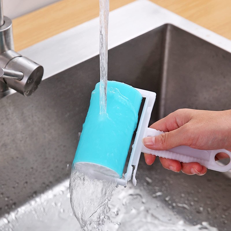 JJQHYC 6 pcs Lint Rollers Washable Reusable Sticky Lint Roller