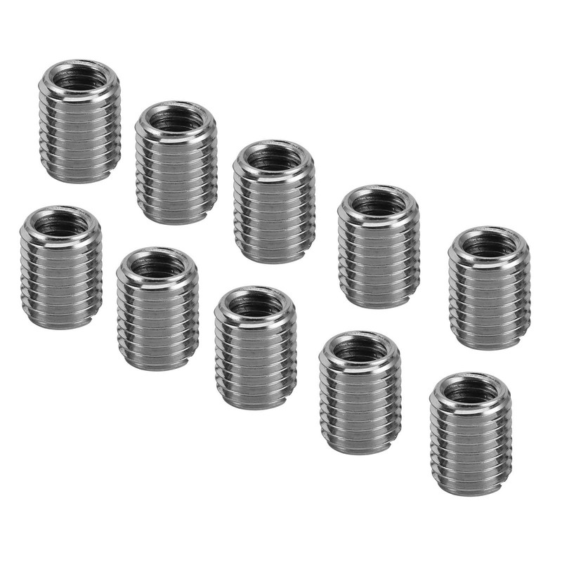 10pcs Self Tapping Thread Insert, Stainless Steel Nut Kit for