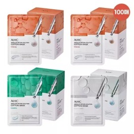 Gita AHC 순면 마스크 팩 100매 세트 퍼밍 50+카밍 25+브라이트닝 25 AHC Pure Cotton Mask Pack 100 Sheet Set Firming 50 + Calming 25 + Brightening 25