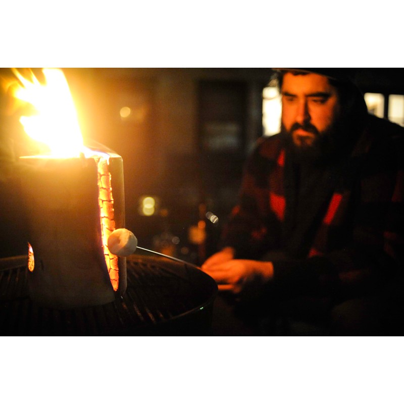 One Log Fire, Swedish Fire Log Camping Kit