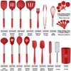Silicone Cooking Utensil Set,Kitchen Utensils 26 Pcs Set,Non-stick Heat Resistant
