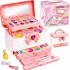 Juego De Maquillaje Lavable Real Sets De Belleza Para Niños