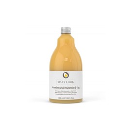 Maxy Look Restructuring and Nourishing Shampoo - Enriched with Egg Proteins and Minerals for Softness, Strength and Shine - Deep Conditioning for All Hair Types - 1000ml