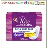 Poise Plus Incontinence Pads, Ultimate Absorbency Long, 108-count