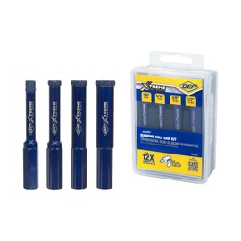 QEP Xtreme Wax/Dry Diamond Hole Saw Kit