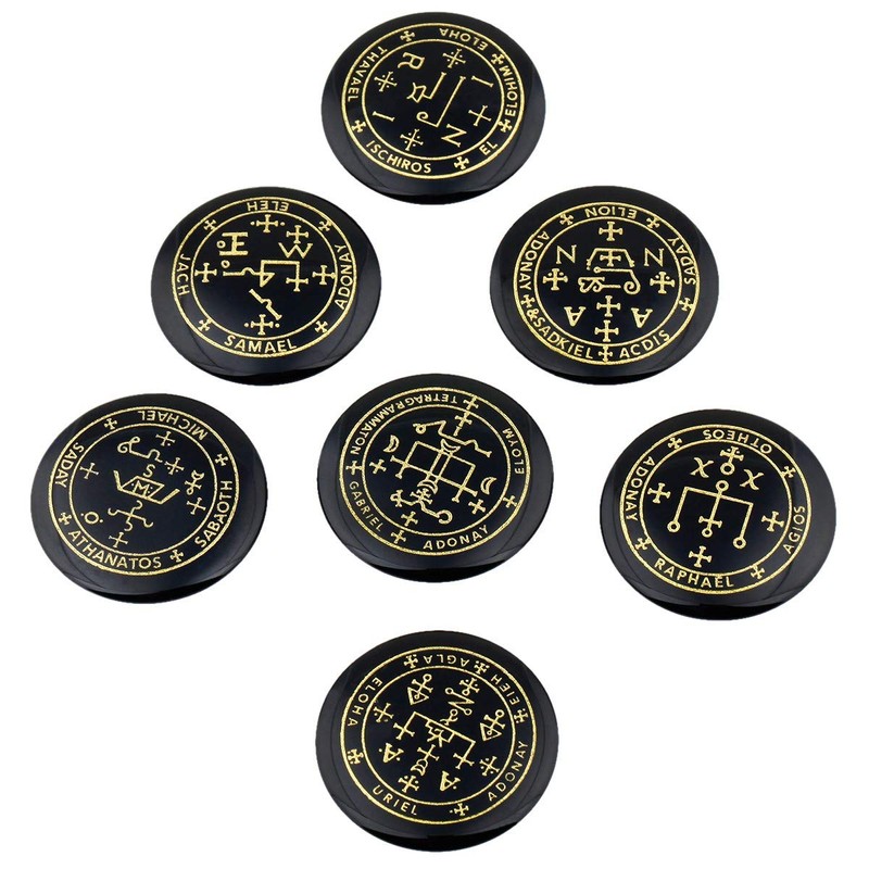 mookaitedecor Chakra Stones Set Engraved Polished Reiki Chakras Healing Stones