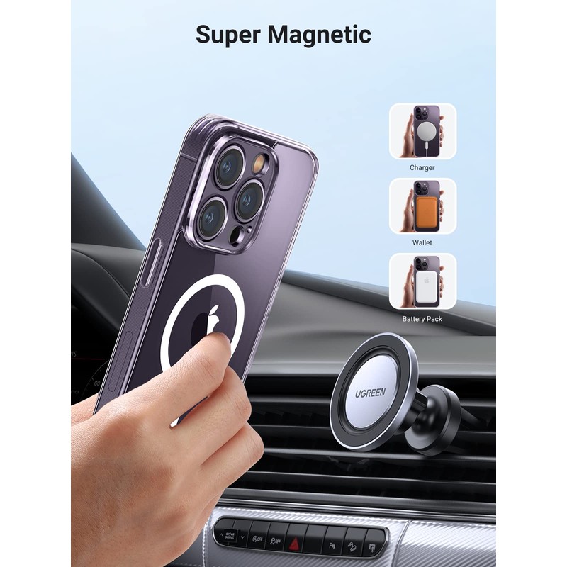 UGREEN Magnetic Clear Case Transparent