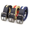 BAIHEHUA 3 pack Men's Casual Breathable Canvas Belt Men and