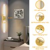 Wall Sconces Set of 2 Battery Operated, 8000mAh USB Rechargeable