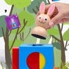 Kids Bunny Puzzle Building Toys Improve Imagination Bright Color Funny