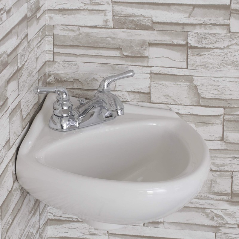 Small Corner Wall Hung Sink