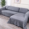 LUFEIJIASHI Sectional Couch Covers l Shape 3 Seater 2 Pieces