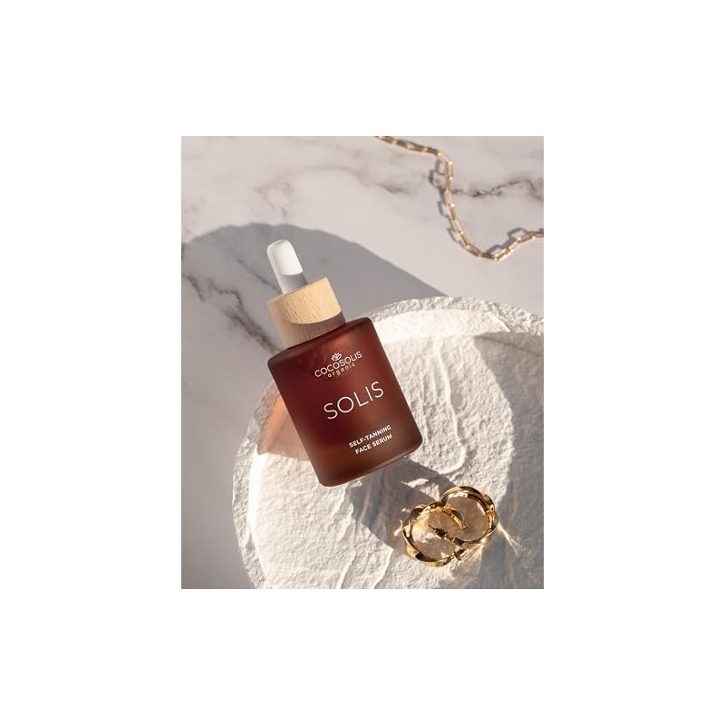COCOSOLIS SOLIS Self-tanning Face Serum, Self-Tanning and Care for the
