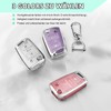 QBUC Car Key Case for VW, Three Buttons Car Key