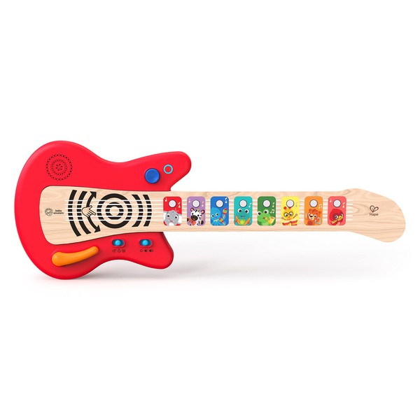 Baby Einstein, Together in Tune Guitar​ Safe Wireless Wooden Musical Toddler Toy, Magic Touch Collection, Age 6 months+