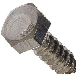 The Hillman Group 832028 5/16 x 1-Inch Stainless Steel Hex Lag Screw, 50-Pack