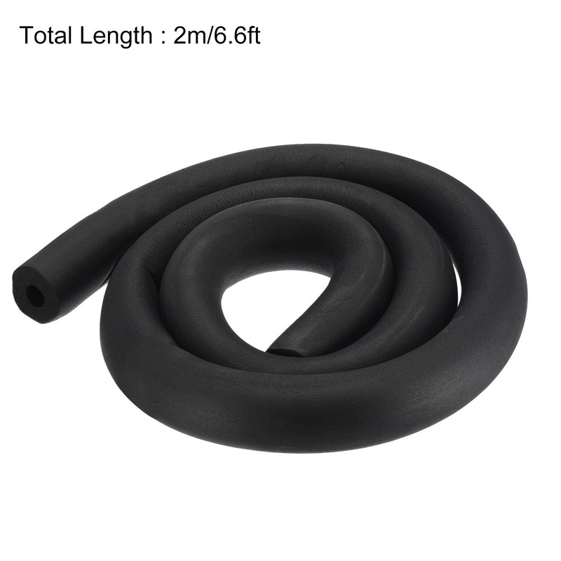 sourcing map Foam Tubing for Handle Grip Support, Pipe Insulation,
