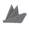 DonDon Men's Pocket Square Handkerchief 23 x 23 cm Cotton