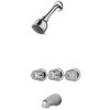 Pfister LG01-3120 showerhead-Replacement-Parts 3 Tub & Shower Faucet with Metal