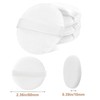 4 Stück Make-up-Puderquasten, waschbare 2,36 Zoll große Make-up-Puderquasten-Pads aus Baumwolle,