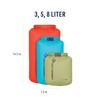 "ST83378001" Seat-to-Summit Ultra Sild Bag Set 3, 5, 8L Multi,
