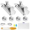 Kkluno Pack of 7 Magnetic Seam Guide for Sewing Machine,