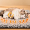 Self-Heating Pet Mat for Cats & Dogs – Washable Fiber