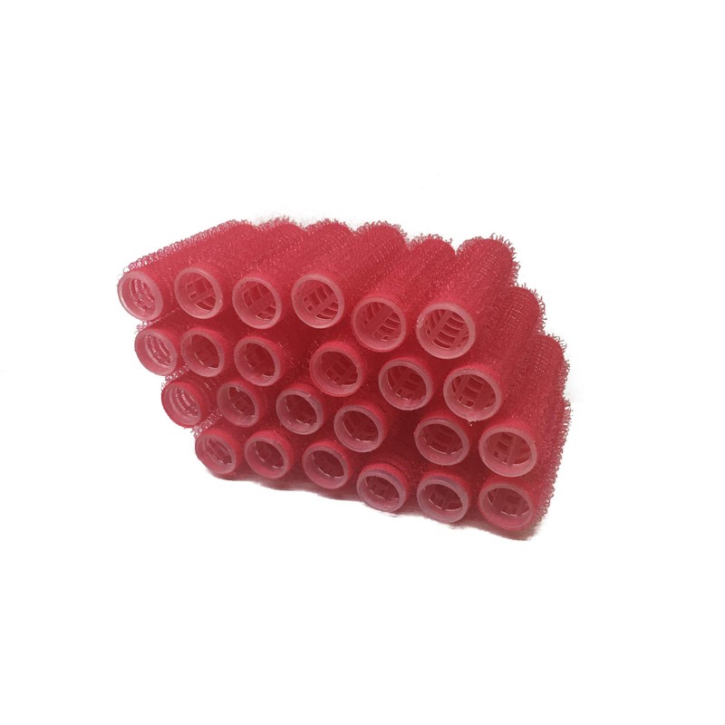 Pack of 24 Self Grip Mini Small Hair Curlers Vented