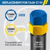 Thinkpro 10 Spline Lug Nut Key Replacement for TA20-17/19, Compatible