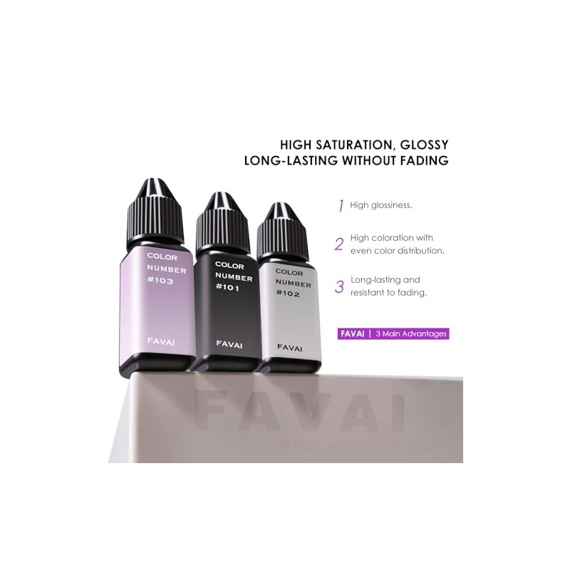 FAVAI Gel Aerógrafo Esmalte de Uñas Air Gel Set Color