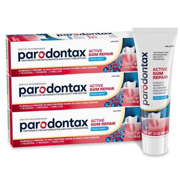 Parodontax Active Gum Repair Toothpaste, Toothpaste To Help Reverse Signs
