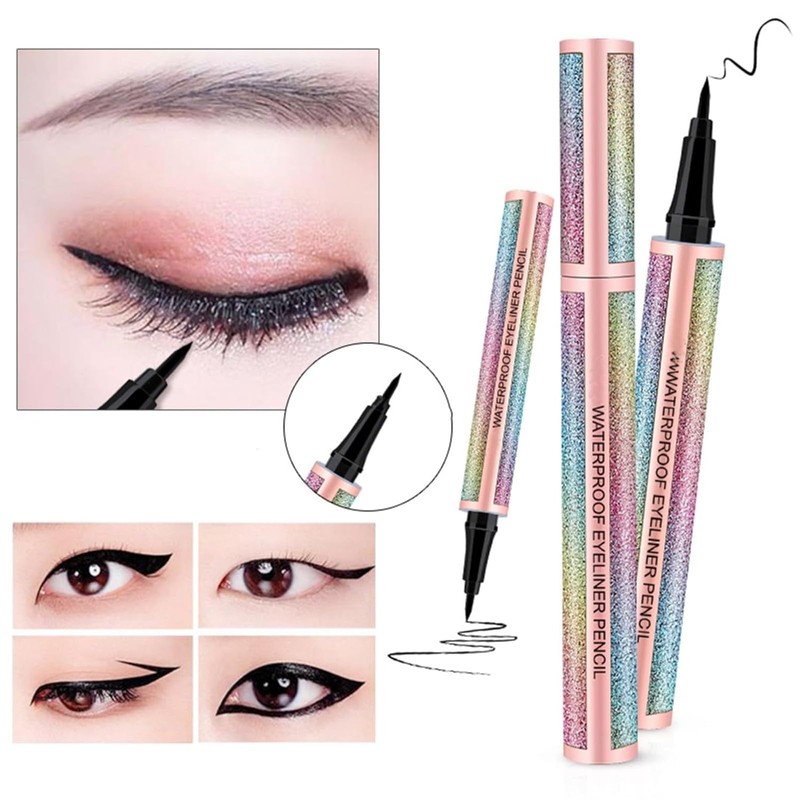 EHIOG Waterproof Liquid Eyeliner Black - Precise Liquid Smudge-proof Liquid