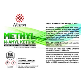Methyl n-Amyl Ketone (MNAK) - 1 Quart Bottle
