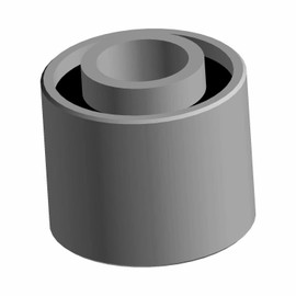 Polaris ATV Isolator-Exhaust Bracket, Genuine OEM Part 5417606, Qty 1