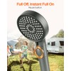 High Pressure RV Shower Head with Hose and 5 Spray